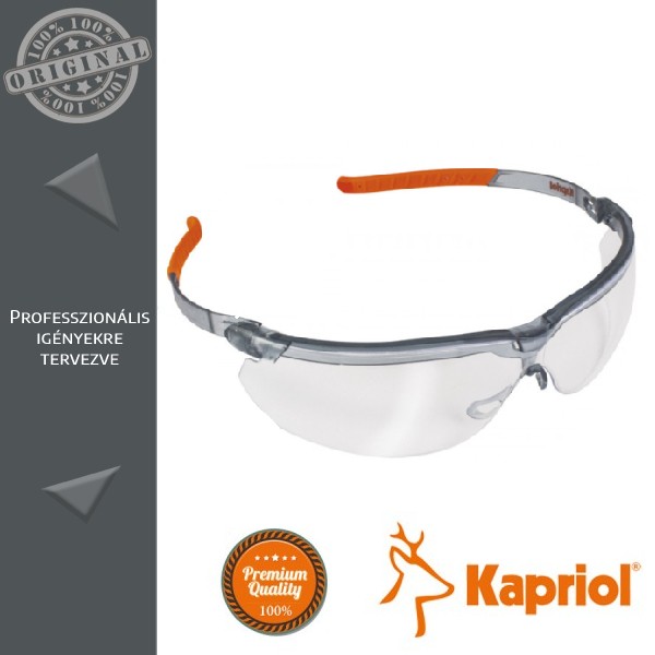 Kapriol védőszemüveg - Pocket átlátszó