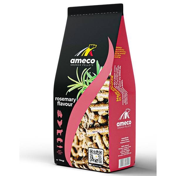 Ameco rozmaring füstölő pellet – 1 kg Ameco rozmaring füstölő pellet – 1 kg