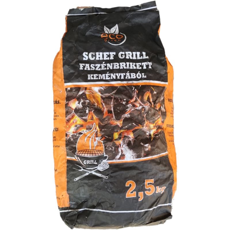 SCHEF GRILL FASZÉN KEMÉNYFÁBÓL 2,5 KG SCHEF GRILL FASZÉN KEMÉNYFÁBÓL 2,5 KG