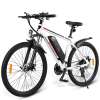 SAMEBIKE SY26 Elektromos Kerékpár 26" Fehér 350W | 290Wh
