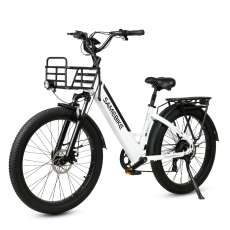 SAMEBIKE RS-A01 PLUS Elektromos Kerékpár 26" Fehér 750W | 680Wh