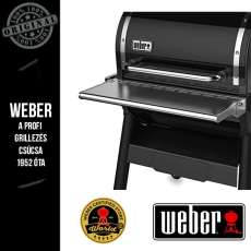 WEBER Rozsdamentes acél lehajtható elülső polc SmokeFire EX4 grillhez