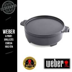 WEBER Dutch Oven 2 in 1 (serpenyőként is használható tetővel)