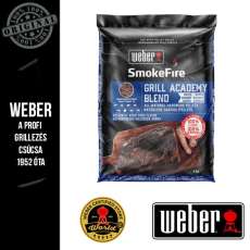 WEBER Grill Academy keverék, teljesen természetes keményfa pelletek - 9 kg