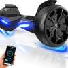 Evercross EV5 Elektromos Hoverboard Fekete 8,5" 700W