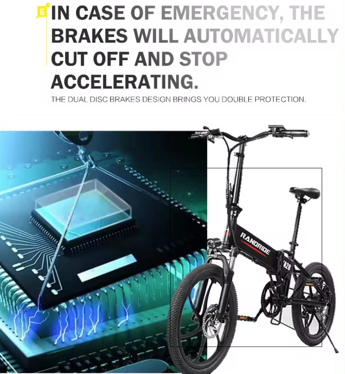 Randride YA20 Elektromos Kerekpar 15