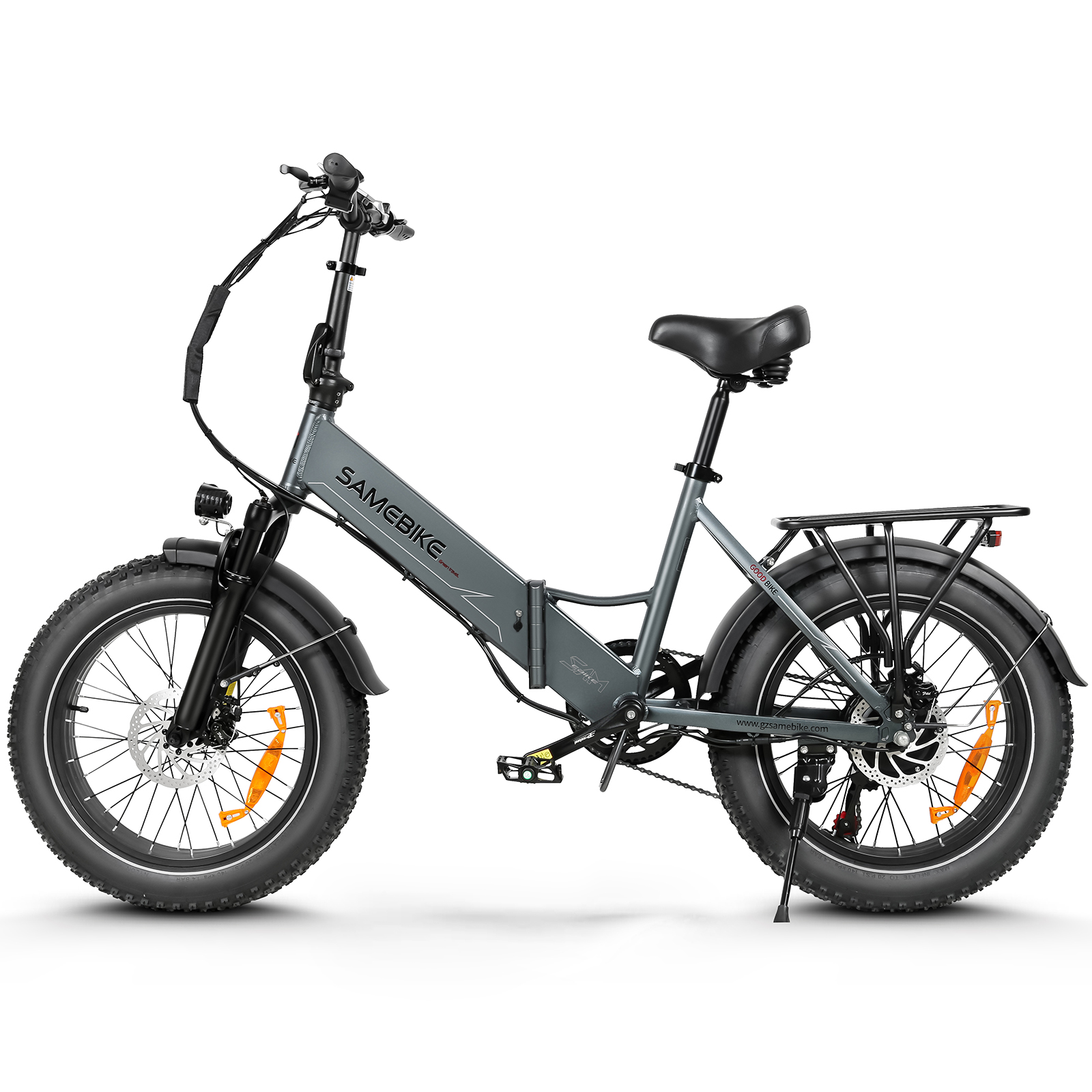 Samebike LOTDM200-II-Elektromos Kerekpar Ezust 1