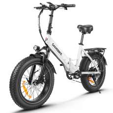 SAMEBIKE LOTDM200-II Összecsukható Elektromos Kerékpár 20" Fehér 750W | 625Wh