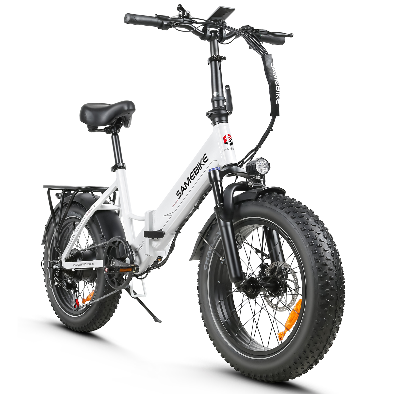 Samebike LOTDM200-II-Elektromos Kerekpar Feher 2