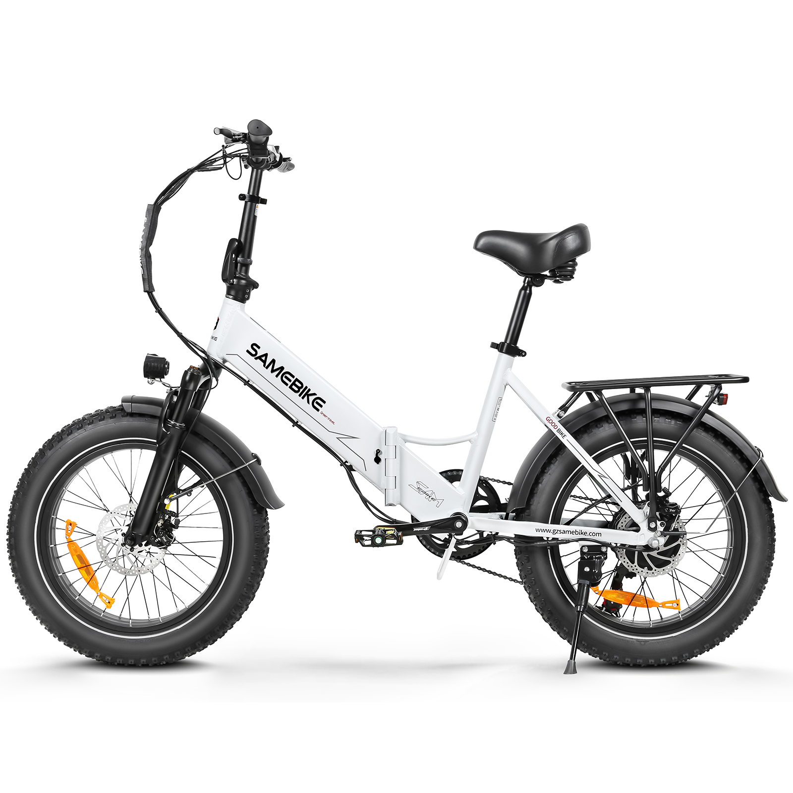 Samebike LOTDM200-II-Elektromos Kerekpar Feher 4