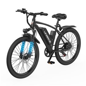 AAIRSK Q7 Elektromos Kerékpár 26" Fekete 374Wh