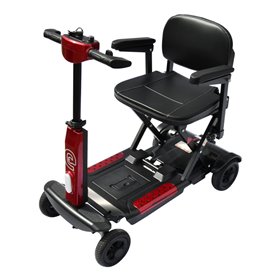 RACCEWAY R-FOLD Elektromos összecsukható 4 kerekű robogó Piros