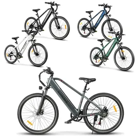 SAMEBIKE RS-A01 1.0 MEN PRO Elektromos Kerékpár 27,5" Fekete|Fehér|Kék|Szürke|Zöld| 540Wh