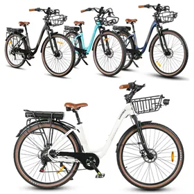 SAMEBIKE RS-A07 Elektromos Kerékpár 28" Fekete|Fehér|Kék|Cián | 470Wh