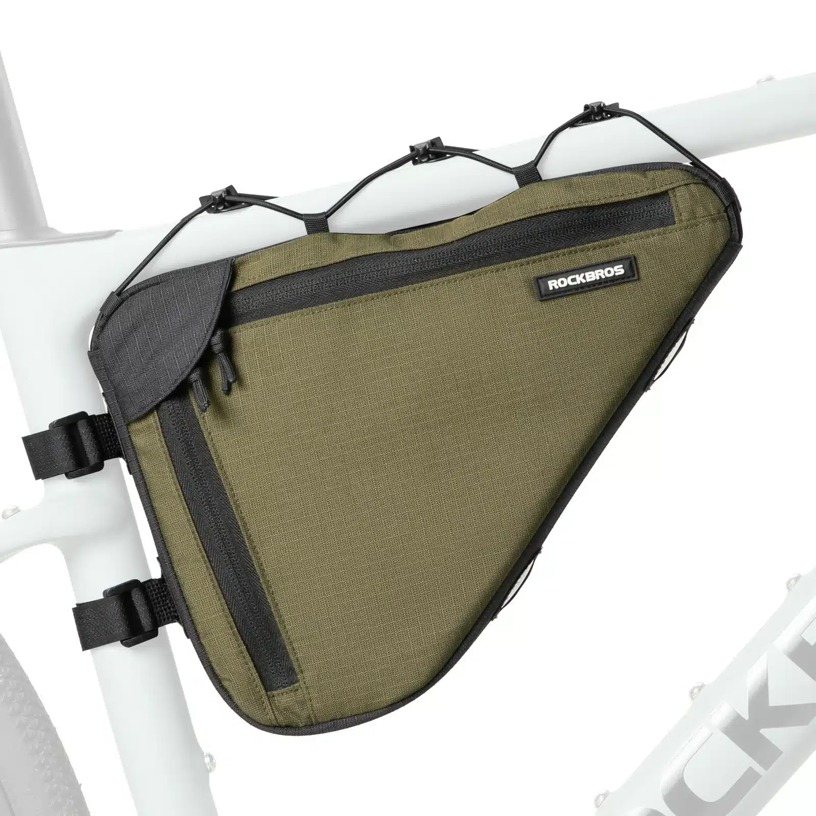 ROCKBROS kerékpárváztáska kétoldalas cipzárral