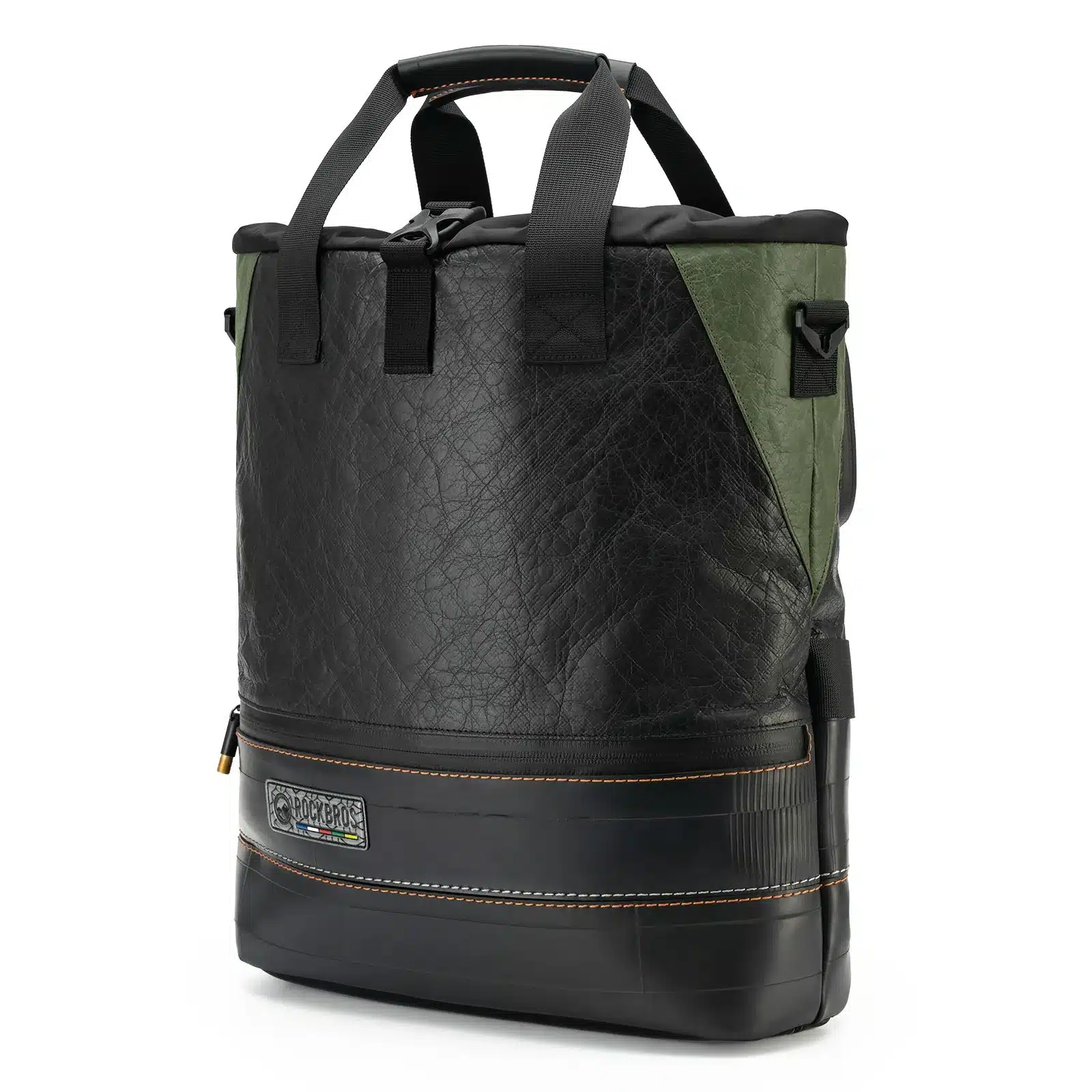 ROCKBROS ROAD TO SKY Fenntartható kerékpár-csomagtartó táska újrahasznosított gumikból 12L