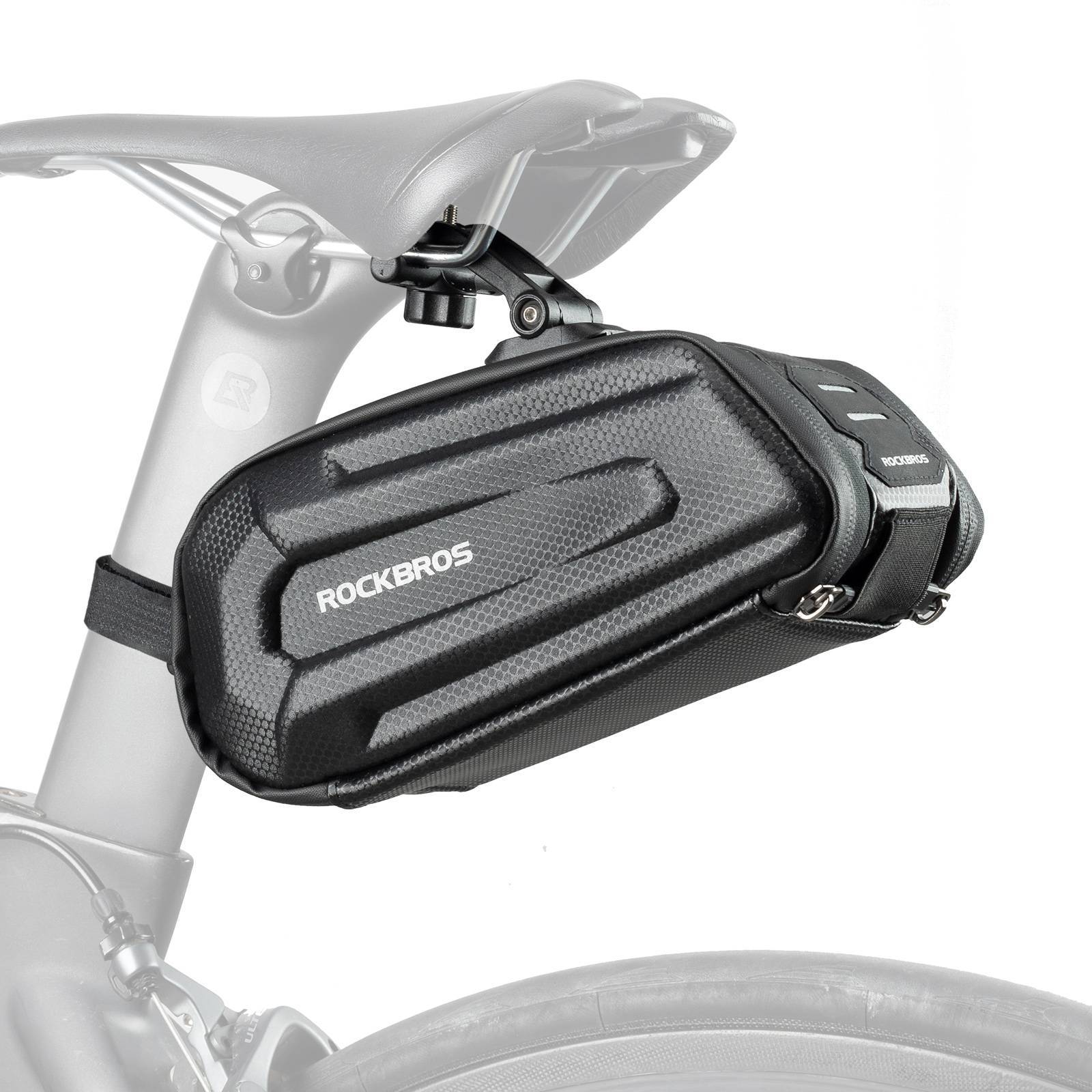 ROCKBROS 3D Kemény Héjú Kerékpár Nyereg Táska Gyorskioldóval 1.8L