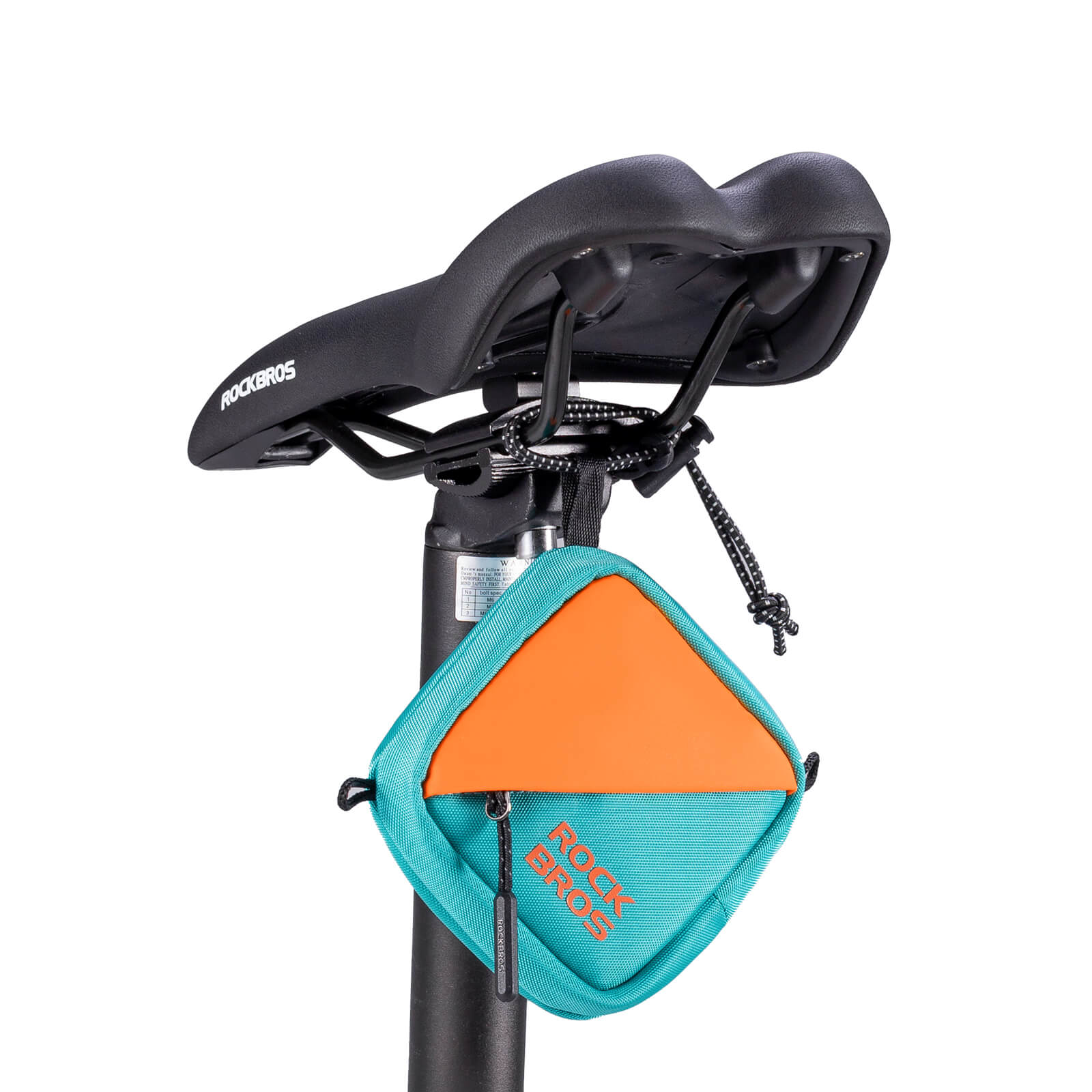 ROCKBROS Mini Kerékpár Nyereg Táska Biciklitáska Pénztárca Pánttal 0.25L