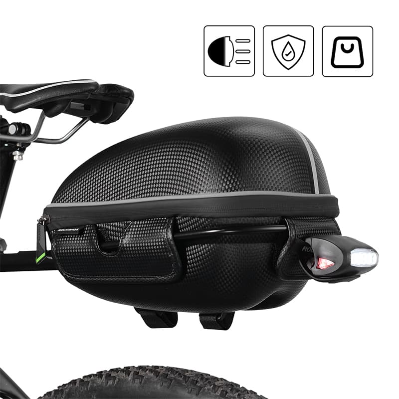 ROCKBROS csomagtartó táska vízálló gyorskioldó dizájnnal és tartóval