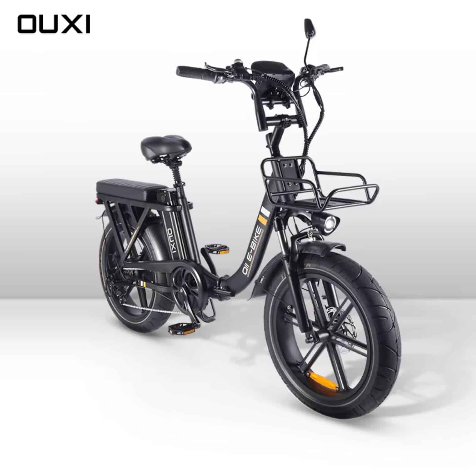 OUXI Q11 Összecsukható Elektromos Kerékpár 20" Fekete| 720Wh